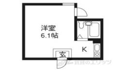 アメニティー京都一番館間取り図面