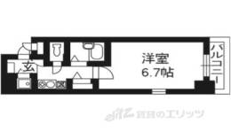 プレサンス京都東山CITYLIFE間取り図面