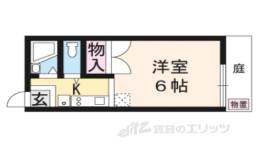 ハイツタウン聖護院間取り図面