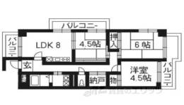 パールハイツ打出浜間取り図面