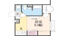 デトム・ワン北山レディース間取り図面