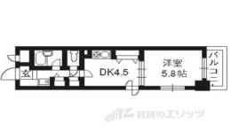 エスリード四条河原町間取り図面