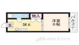 銀閣寺ハイツ間取り図面