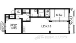 エバグリーン桂間取り図面