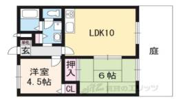 グリーンリーフひがし川間取り図面