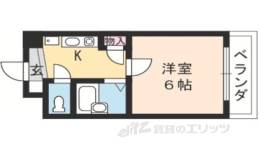 グランドパレス円町間取り図面