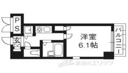 リーガル京都御所西間取り図面