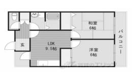 ハイツ中御門間取り図面