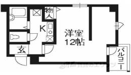 ラポ－ル壱番堂間取り図面