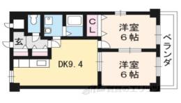 クレアール弐番館間取り図面