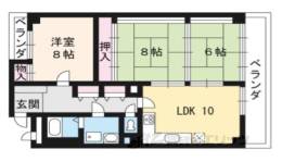 プラザ晴明館間取り図面