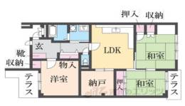 プラザ晴明館間取り図面
