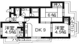 コスモ伏見住吉町間取り図面