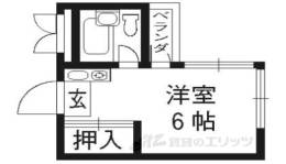ヴィラ伏見間取り図面