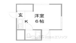 ヴィラ伏見間取り図面