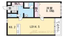 マンション花の木間取り図面