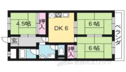 嵯峨野ハイツ間取り図面