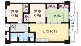 ロイヤルコテージ尊上院間取り図面