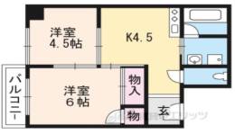 丸太町コーポ間取り図面