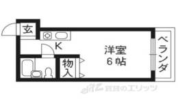 レジデンス西陣２１間取り図面