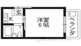 ヴィラ羽束師間取り図面