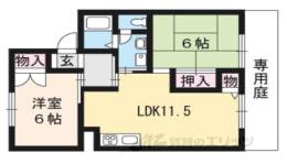 セジュール山本間取り図面