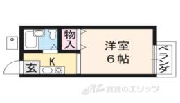 東山三条ハイツ間取り図面
