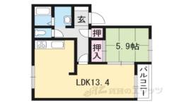 アフェクション丸尾Ｂ棟間取り図面