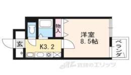 モノコモド御前Ａ棟間取り図面