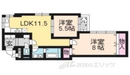 御所１３１間取り図面