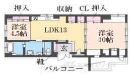 メゾンドナカジマ間取り図面