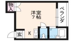 Ｍフラット間取り図面