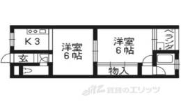 サニーウイング西京極間取り図面