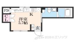 COMFY COURT 京大前間取り図面