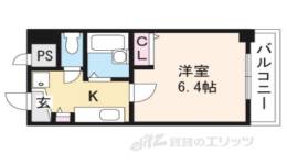 Ｐｒｅｓｓａｎｃｅ京都清水１０１間取り図面