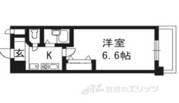 プレサンス京都駅前２間取り図面