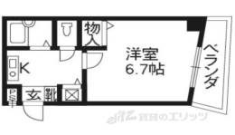 プレサンス京都駅前間取り図面