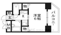 プレサンス京都駅前間取り図面