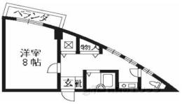 プレサンス京都駅前間取り図面