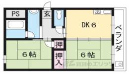 コ―ポ嵯峨野間取り図面