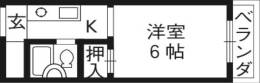 桂川マンション間取り図面