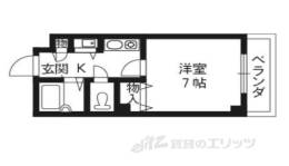 グランデ御池間取り図面