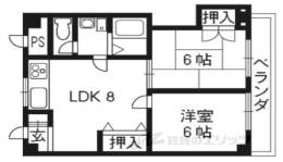 プランドール御所ノ内間取り図面