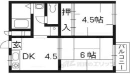 ウインズ上桂間取り図面
