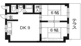 桂川テラス間取り図面