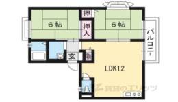 リバーサイド松室Ｂ棟間取り図面