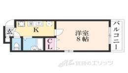 サンバリエ木屋町間取り図面