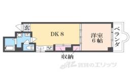 フルール梅小路間取り図面