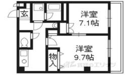 志津屋ハイツ間取り図面