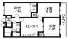 カーサソレアード間取り図面